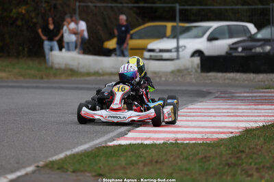 Leandre AILLAUD — 04/10/2026 : 5ème manche du Trophée Ufolep Karting Nouvelle Aquitaine à Lescar (Photos Stéphane Agnus) 2026 — karting
