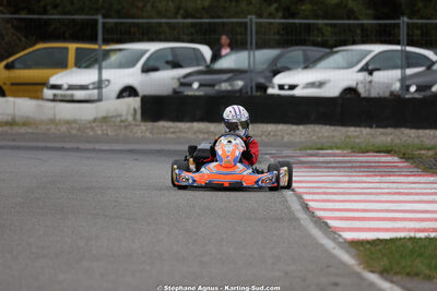 Lucas DAILY — 04/10/2026 : 5ème manche du Trophée Ufolep Karting Nouvelle Aquitaine à Lescar (Photos Stéphane Agnus) 2026 — karting