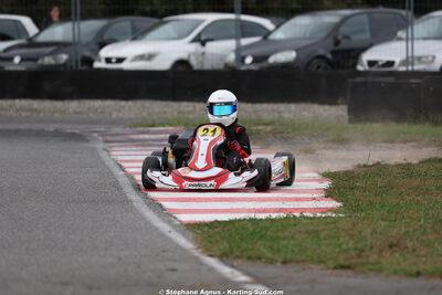 Gabriel LONGEAGNE — 04/10/2026 : 5ème manche du Trophée Ufolep Karting Nouvelle Aquitaine à Lescar (Photos Stéphane Agnus) 2026 — karting