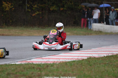 Enzo ETIE — 04/10/2026 : 5ème manche du Trophée Ufolep Karting Nouvelle Aquitaine à Lescar (Photos Stéphane Agnus) 2026 — karting