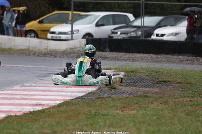 Louis LASCURETTES — 04/10/2026 : 5ème manche du Trophée Ufolep Karting Nouvelle Aquitaine à Lescar (Photos Stéphane Agnus) 2026 — karting