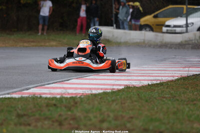 Mathis PANDELES — 04/10/2026 : 5ème manche du Trophée Ufolep Karting Nouvelle Aquitaine à Lescar (Photos Stéphane Agnus) 2026 — karting