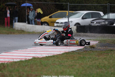 Rubben FAUCOUNEAU — 04/10/2026 : 5ème manche du Trophée Ufolep Karting Nouvelle Aquitaine à Lescar (Photos Stéphane Agnus) 2026 — karting
