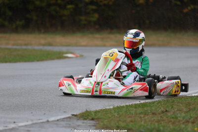 Romain GUILBERT — 04/10/2026 : 5ème manche du Trophée Ufolep Karting Nouvelle Aquitaine à Lescar (Photos Stéphane Agnus) 2026 — karting