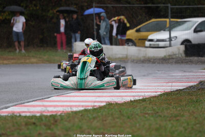 Louis LASCURETTES — 04/10/2026 : 5ème manche du Trophée Ufolep Karting Nouvelle Aquitaine à Lescar (Photos Stéphane Agnus) 2026 — karting