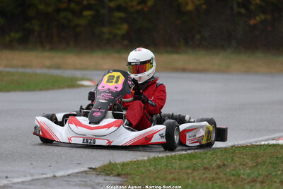 Enzo ETIE — 04/10/2026 : 5ème manche du Trophée Ufolep Karting Nouvelle Aquitaine à Lescar (Photos Stéphane Agnus) 2026 — karting