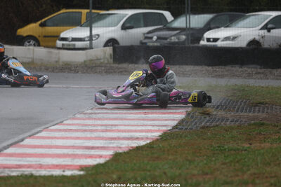 Eve BORDAS — 04/10/2026 : 5ème manche du Trophée Ufolep Karting Nouvelle Aquitaine à Lescar (Photos Stéphane Agnus) 2026 — karting