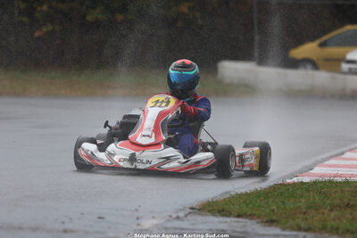 Sébastien LANNES — 04/10/2026 : 5ème manche du Trophée Ufolep Karting Nouvelle Aquitaine à Lescar (Photos Stéphane Agnus) 2026 — karting