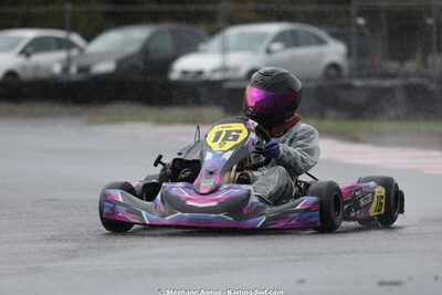 Eve BORDAS — 04/10/2026 : 5ème manche du Trophée Ufolep Karting Nouvelle Aquitaine à Lescar (Photos Stéphane Agnus) 2026 — karting