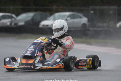 Baptiste STEFANAZZI — 04/10/2026 : 5ème manche du Trophée Ufolep Karting Nouvelle Aquitaine à Lescar (Photos Stéphane Agnus) 2026 — karting