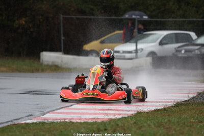 Alexis PUZANTIAN — 04/10/2026 : 5ème manche du Trophée Ufolep Karting Nouvelle Aquitaine à Lescar (Photos Stéphane Agnus) 2026 — karting