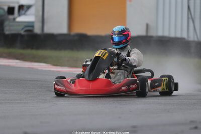 Andoni JUBERA DUTHU — 04/10/2026 : 5ème manche du Trophée Ufolep Karting Nouvelle Aquitaine à Lescar (Photos Stéphane Agnus) 2026 — karting