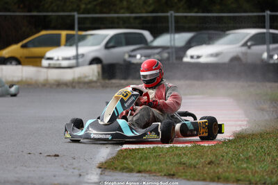 Mathéo ROUX — 04/10/2026 : 5ème manche du Trophée Ufolep Karting Nouvelle Aquitaine à Lescar (Photos Stéphane Agnus) 2026 — karting
