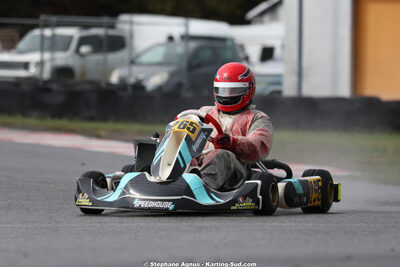 Mathéo ROUX — 04/10/2026 : 5ème manche du Trophée Ufolep Karting Nouvelle Aquitaine à Lescar (Photos Stéphane Agnus) 2026 — karting