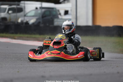 Diego CABOY — 04/10/2026 : 5ème manche du Trophée Ufolep Karting Nouvelle Aquitaine à Lescar (Photos Stéphane Agnus) 2026 — karting