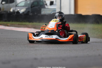 Timéo BRETAUD — 04/10/2026 : 5ème manche du Trophée Ufolep Karting Nouvelle Aquitaine à Lescar (Photos Stéphane Agnus) 2026 — karting