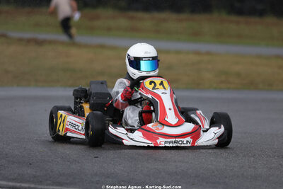 Gabriel LONGEAGNE — 04/10/2026 : 5ème manche du Trophée Ufolep Karting Nouvelle Aquitaine à Lescar (Photos Stéphane Agnus) 2026 — karting