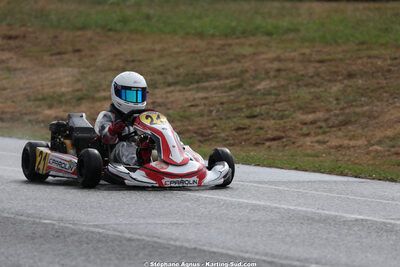 Gabriel LONGEAGNE — 04/10/2026 : 5ème manche du Trophée Ufolep Karting Nouvelle Aquitaine à Lescar (Photos Stéphane Agnus) 2026 — karting
