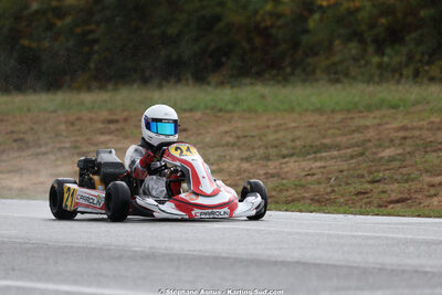 Gabriel LONGEAGNE — 04/10/2026 : 5ème manche du Trophée Ufolep Karting Nouvelle Aquitaine à Lescar (Photos Stéphane Agnus) 2026 — karting
