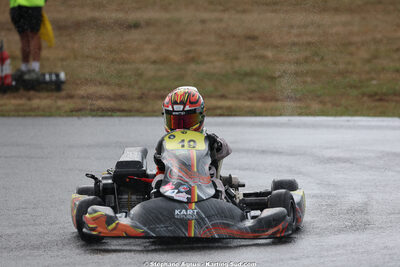 Gabin THUARD — 04/10/2026 : 5ème manche du Trophée Ufolep Karting Nouvelle Aquitaine à Lescar (Photos Stéphane Agnus) 2026 — karting