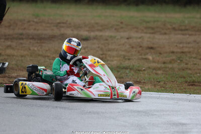 Romain GUILBERT — 04/10/2026 : 5ème manche du Trophée Ufolep Karting Nouvelle Aquitaine à Lescar (Photos Stéphane Agnus) 2026 — karting
