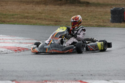 Gabin THUARD — 04/10/2026 : 5ème manche du Trophée Ufolep Karting Nouvelle Aquitaine à Lescar (Photos Stéphane Agnus) 2026 — karting