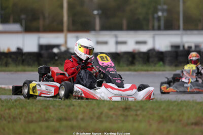 Enzo ETIE — 04/10/2026 : 5ème manche du Trophée Ufolep Karting Nouvelle Aquitaine à Lescar (Photos Stéphane Agnus) 2026 — karting