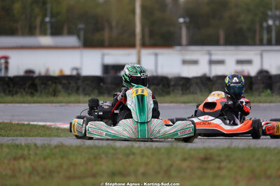 Louis LASCURETTES — 04/10/2026 : 5ème manche du Trophée Ufolep Karting Nouvelle Aquitaine à Lescar (Photos Stéphane Agnus) 2026 — karting