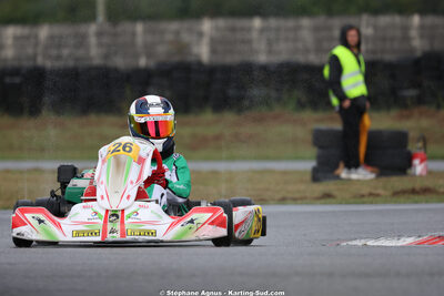 Romain GUILBERT — 04/10/2026 : 5ème manche du Trophée Ufolep Karting Nouvelle Aquitaine à Lescar (Photos Stéphane Agnus) 2026 — karting