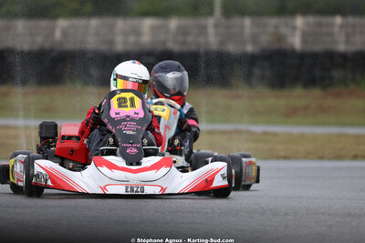 Enzo ETIE — 04/10/2026 : 5ème manche du Trophée Ufolep Karting Nouvelle Aquitaine à Lescar (Photos Stéphane Agnus) 2026 — karting