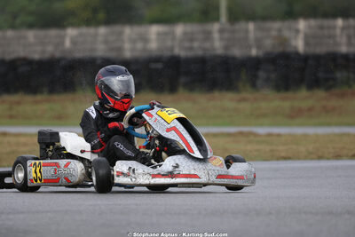 Rubben FAUCOUNEAU — 04/10/2026 : 5ème manche du Trophée Ufolep Karting Nouvelle Aquitaine à Lescar (Photos Stéphane Agnus) 2026 — karting