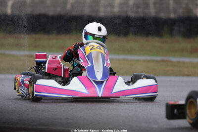 Cassie GOHARD — 04/10/2026 : 5ème manche du Trophée Ufolep Karting Nouvelle Aquitaine à Lescar (Photos Stéphane Agnus) 2026 — karting