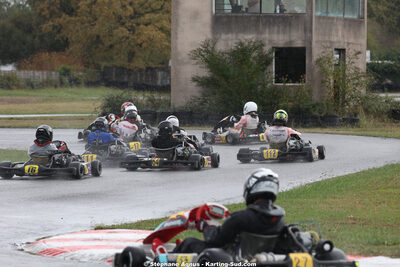 Kévin DAVID, Lenny MARTINS — 04/10/2026 : 5ème manche du Trophée Ufolep Karting Nouvelle Aquitaine à Lescar (Photos Stéphane Agnus) 2026 — karting