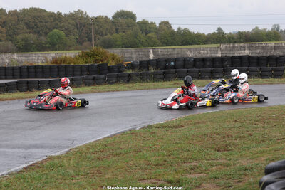 Antoine KUENTZ CONDE, Axel LAFONT — 04/10/2026 : 5ème manche du Trophée Ufolep Karting Nouvelle Aquitaine à Lescar (Photos Stéphane Agnus) 2026 — karting