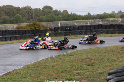 Kévin DAVID, Sébastien LANNES — 04/10/2026 : 5ème manche du Trophée Ufolep Karting Nouvelle Aquitaine à Lescar (Photos Stéphane Agnus) 2026 — karting