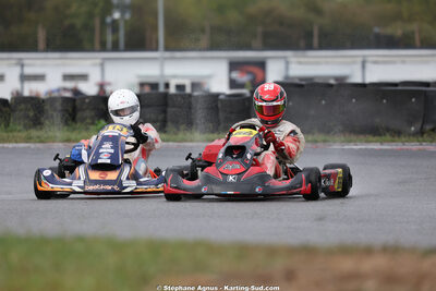 Axel LAFONT, Baptiste STEFANAZZI — 04/10/2026 : 5ème manche du Trophée Ufolep Karting Nouvelle Aquitaine à Lescar (Photos Stéphane Agnus) 2026 — karting