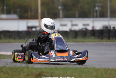 Tim FROIDEVAL — 04/10/2026 : 5ème manche du Trophée Ufolep Karting Nouvelle Aquitaine à Lescar (Photos Stéphane Agnus) 2026 — karting