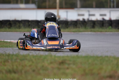 Souan MARTINS — 04/10/2026 : 5ème manche du Trophée Ufolep Karting Nouvelle Aquitaine à Lescar (Photos Stéphane Agnus) 2026 — karting