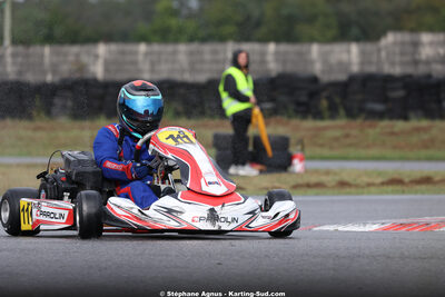 Sébastien LANNES — 04/10/2026 : 5ème manche du Trophée Ufolep Karting Nouvelle Aquitaine à Lescar (Photos Stéphane Agnus) 2026 — karting