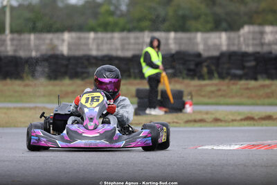 Eve BORDAS — 04/10/2026 : 5ème manche du Trophée Ufolep Karting Nouvelle Aquitaine à Lescar (Photos Stéphane Agnus) 2026 — karting