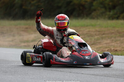 Axel LAFONT — 04/10/2026 : 5ème manche du Trophée Ufolep Karting Nouvelle Aquitaine à Lescar (Photos Stéphane Agnus) 2026 — karting