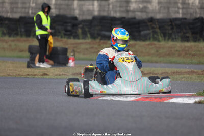 Erwann VINCHES — 04/10/2026 : 5ème manche du Trophée Ufolep Karting Nouvelle Aquitaine à Lescar (Photos Stéphane Agnus) 2026 — karting