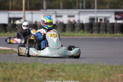 Erwann VINCHES — 04/10/2026 : 5ème manche du Trophée Ufolep Karting Nouvelle Aquitaine à Lescar (Photos Stéphane Agnus) 2026 — karting