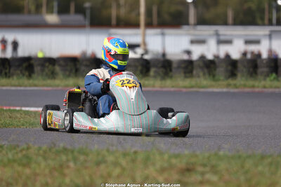 Erwann VINCHES — 04/10/2026 : 5ème manche du Trophée Ufolep Karting Nouvelle Aquitaine à Lescar (Photos Stéphane Agnus) 2026 — karting