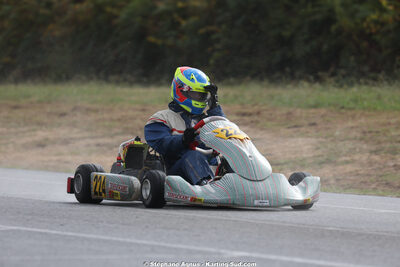 Erwann VINCHES — 04/10/2026 : 5ème manche du Trophée Ufolep Karting Nouvelle Aquitaine à Lescar (Photos Stéphane Agnus) 2026 — karting