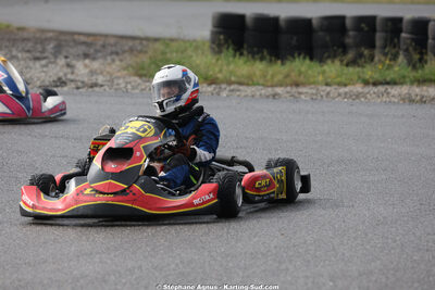 Diego CABOY — 04/10/2026 : 5ème manche du Trophée Ufolep Karting Nouvelle Aquitaine à Lescar (Photos Stéphane Agnus) 2026 — karting
