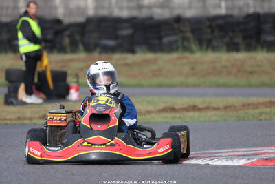 Diego CABOY — 04/10/2026 : 5ème manche du Trophée Ufolep Karting Nouvelle Aquitaine à Lescar (Photos Stéphane Agnus) 2026 — karting