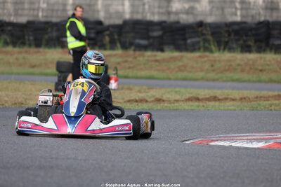 Louka BIDEGAIN — 04/10/2026 : 5ème manche du Trophée Ufolep Karting Nouvelle Aquitaine à Lescar (Photos Stéphane Agnus) 2026 — karting