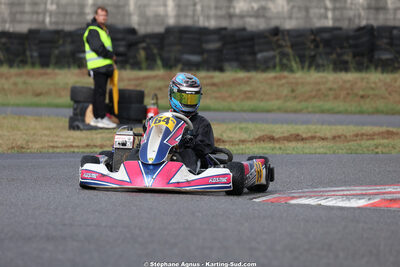 Louka BIDEGAIN — 04/10/2026 : 5ème manche du Trophée Ufolep Karting Nouvelle Aquitaine à Lescar (Photos Stéphane Agnus) 2026 — karting