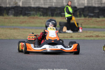 Timéo BRETAUD — 04/10/2026 : 5ème manche du Trophée Ufolep Karting Nouvelle Aquitaine à Lescar (Photos Stéphane Agnus) 2026 — karting